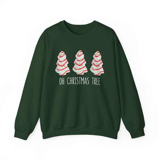 Oh Christmas Tree Cakes Crewneck Sweatshirt
