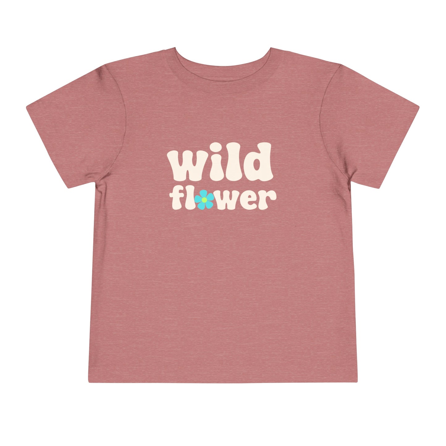 Wild Flower Toddler Short Sleeve Tee
