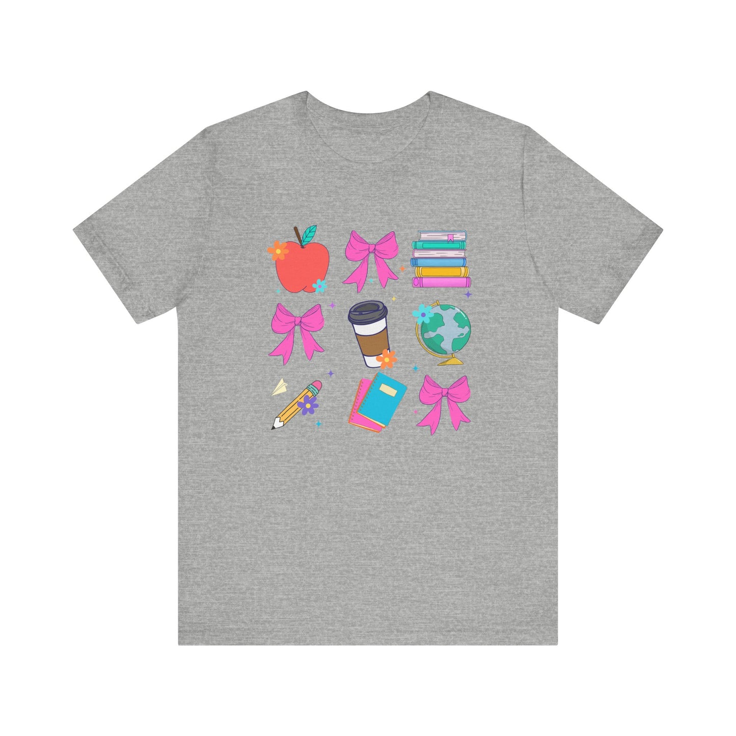 Teacher Bows Short Sleeve Tee