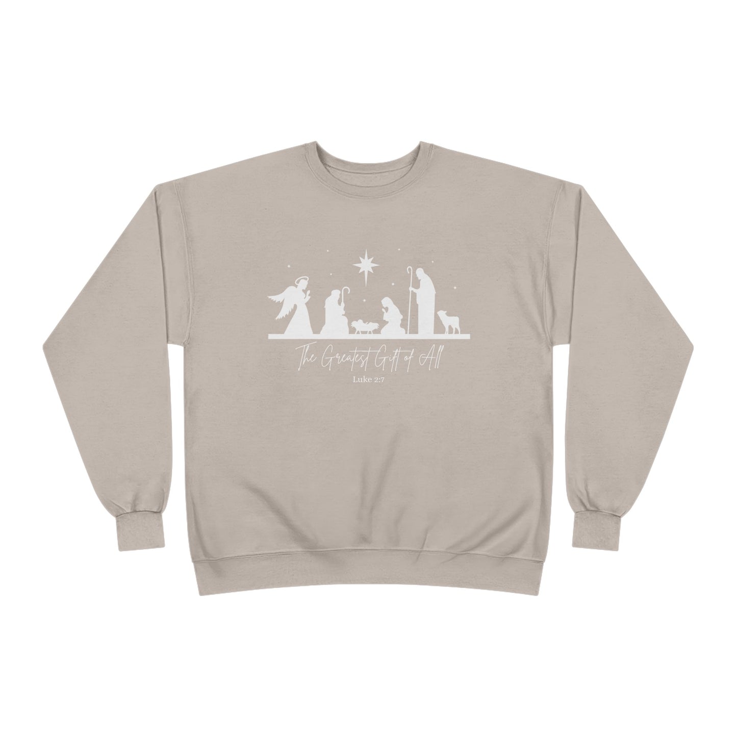The Greatest Gift of All Nativity Sweatshirt