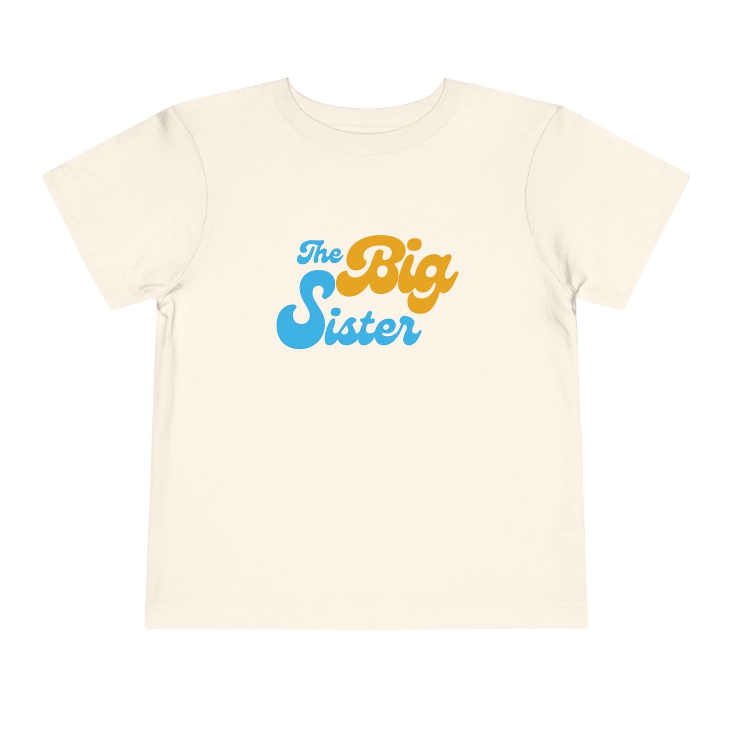 The Big Sister Toddler Short Sleeve Tee