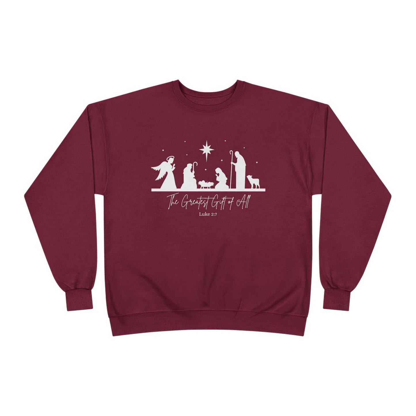 The Greatest Gift of All Nativity Sweatshirt