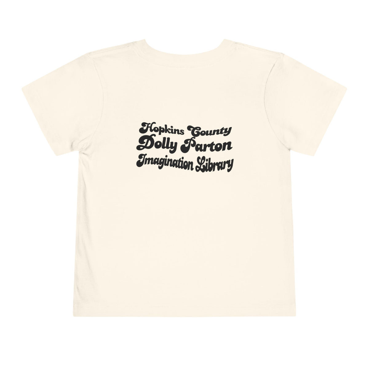 Toddler Tee — "What Would Dolly Read?" Blue Dolly Parton Imagination Library Fundraising Shirt