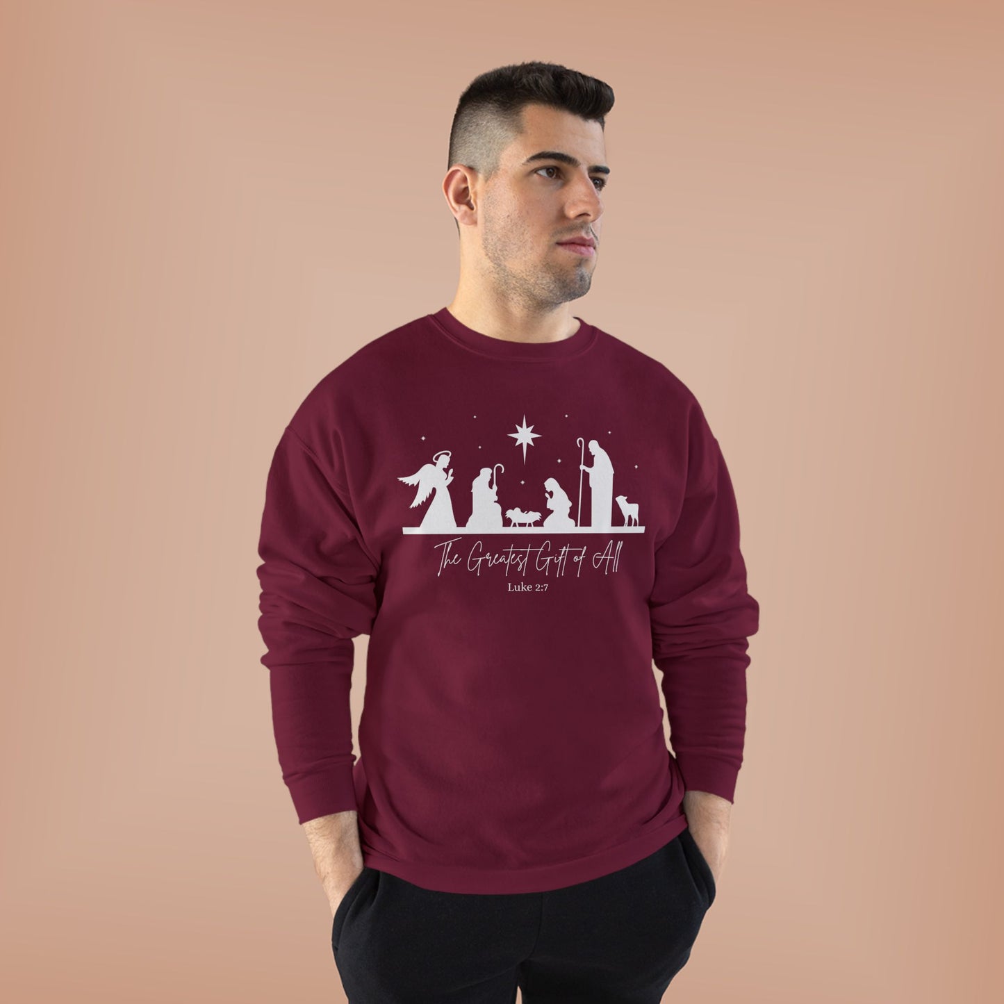 The Greatest Gift of All Nativity Sweatshirt