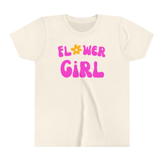 Flower Girl Youth Short Sleeve Tee