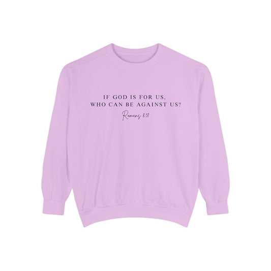 Romans 8:31 Comfort Crewneck