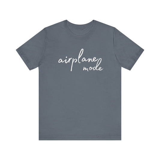 Airplane Mode Jersey Short Sleeve Tee