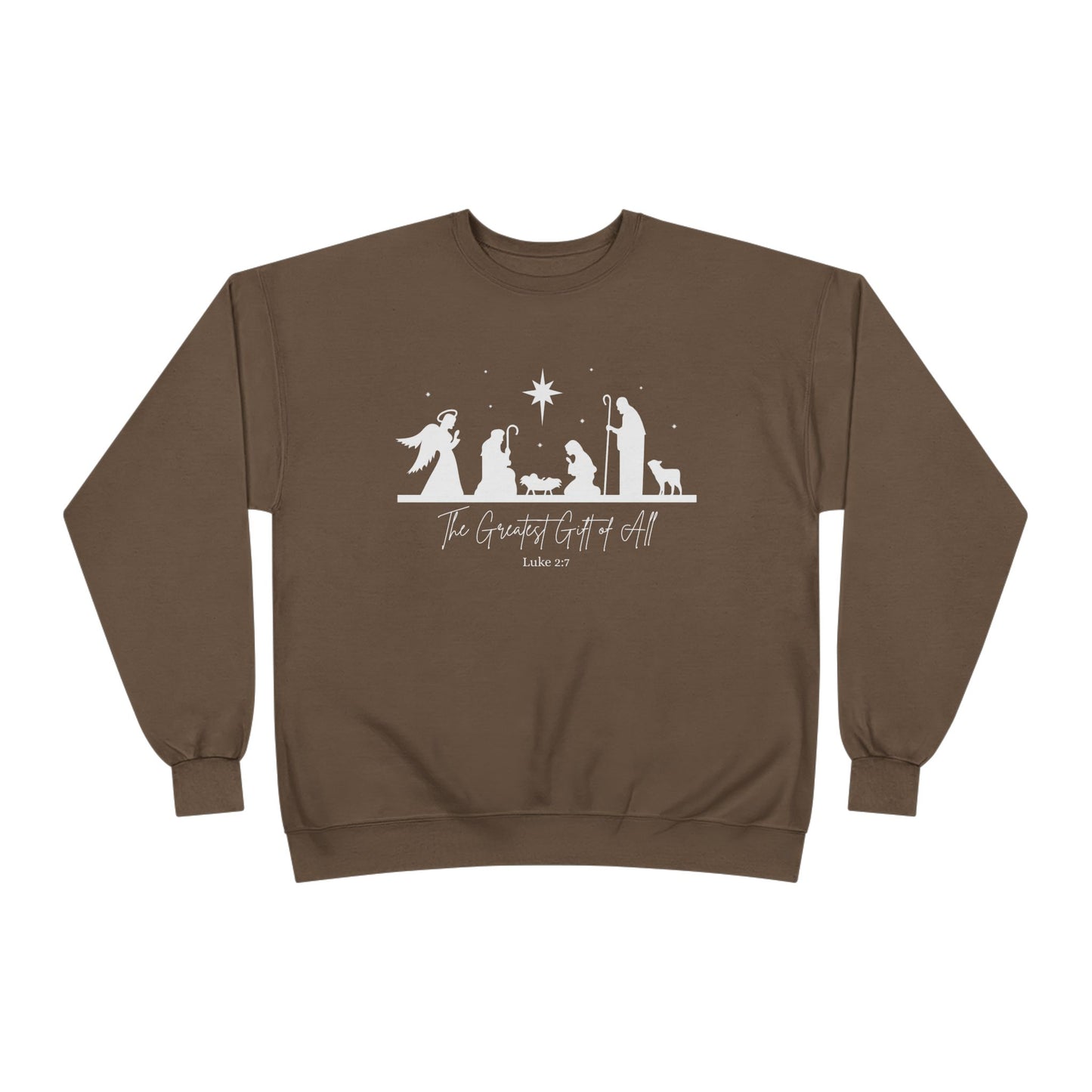 The Greatest Gift of All Nativity Sweatshirt