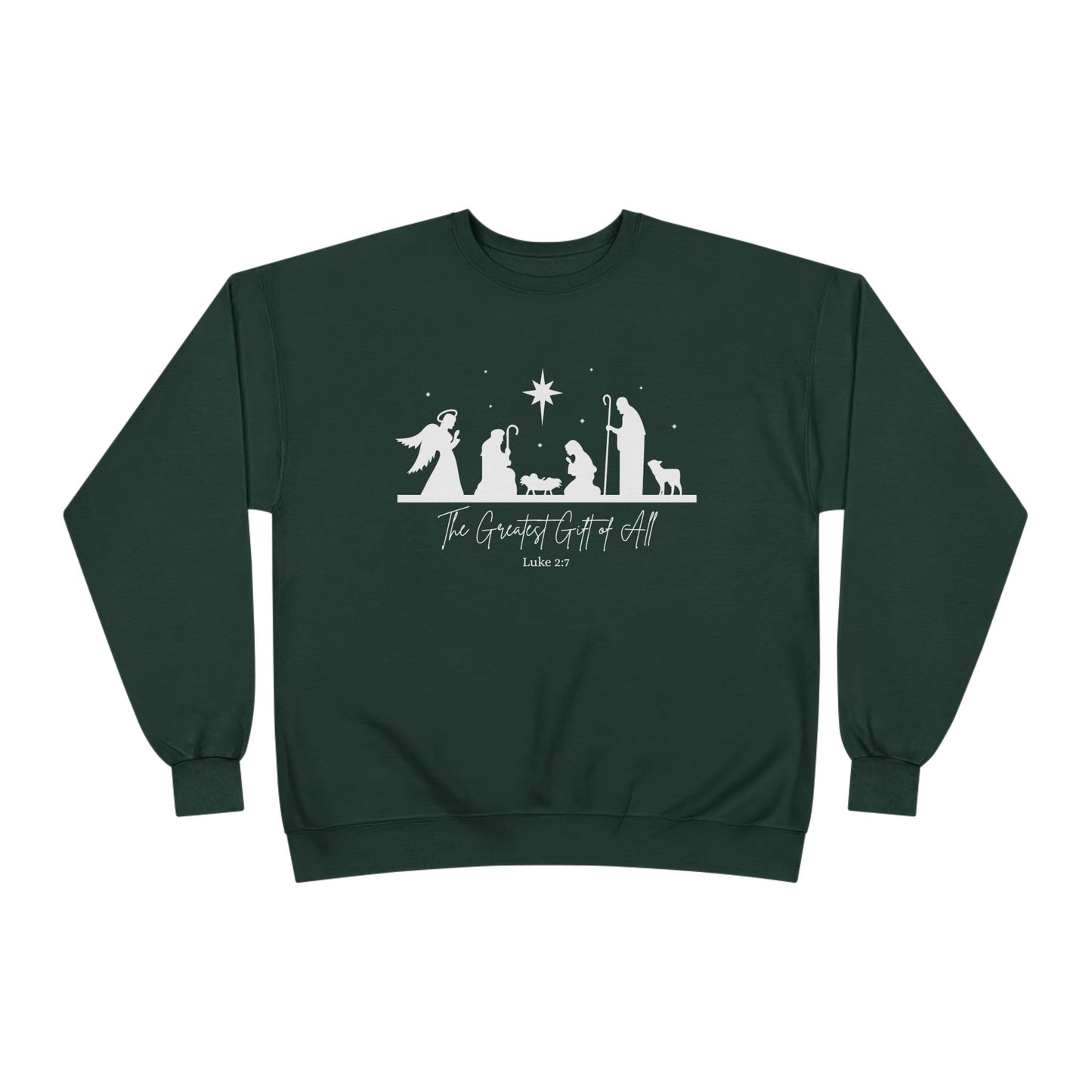 The Greatest Gift of All Nativity Sweatshirt