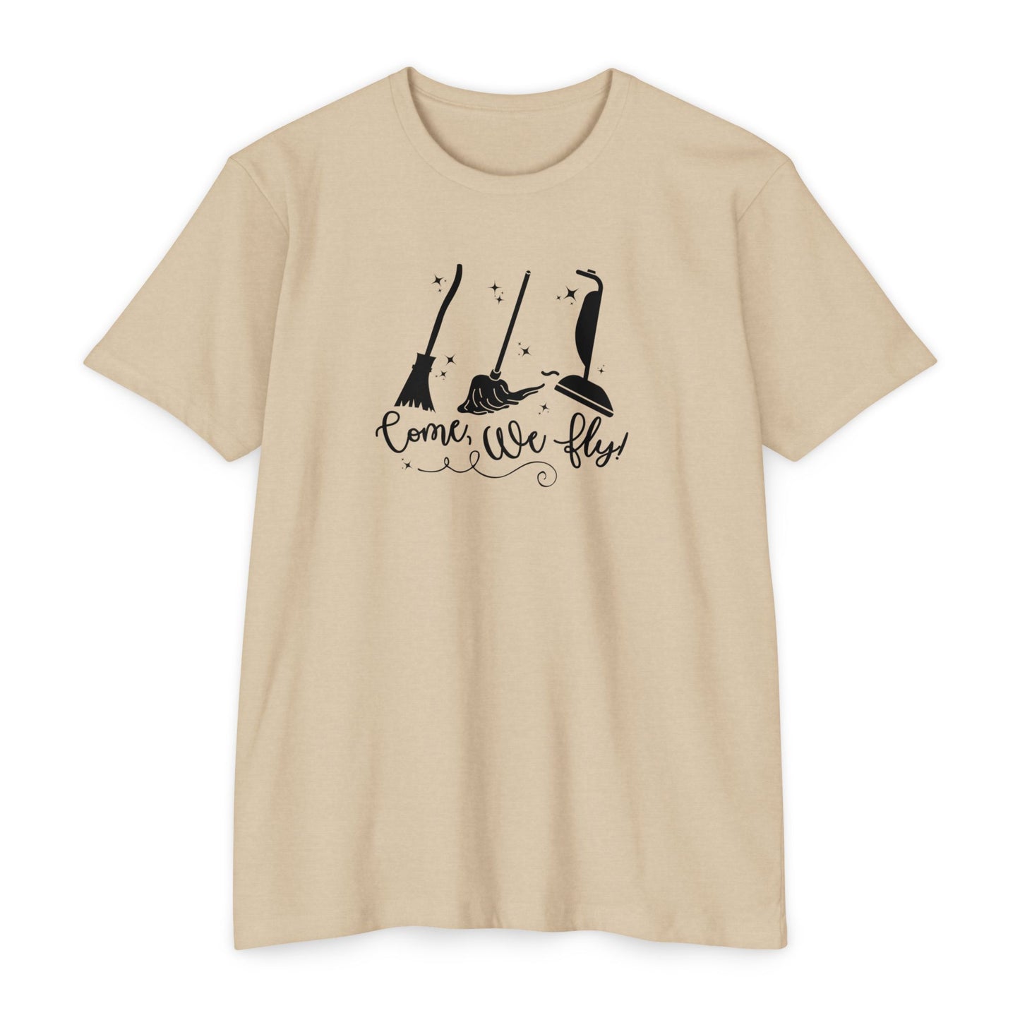 Come We Fly Unisex CVC Jersey T-shirt